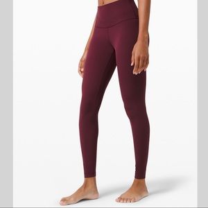 lululemon Align™ High-Rise Pant 25" Size 2 Color Cassis
